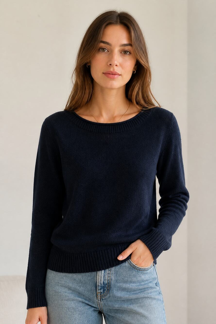 Banana Republic Navy Blue Knit Sweater XS